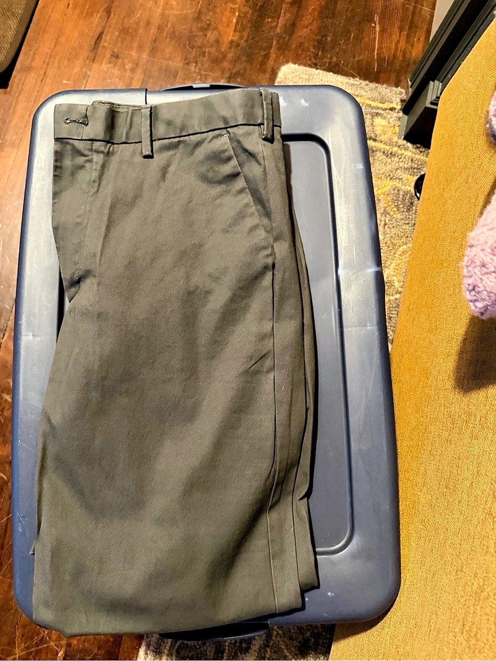 GAP Slim Fit Chino Pants Men's Gray